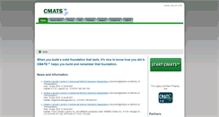 Desktop Screenshot of cmats.com